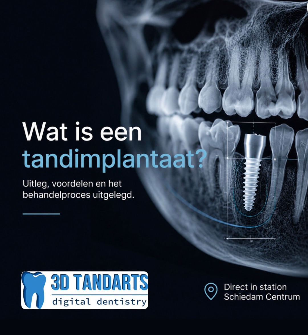 Tandimplantaat in Rotterdam en Schiedam: complete gids voor implantaten